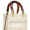 【包税】FENDI/芬迪 21秋冬新款SUNSHINE系列 女士迷你白色小牛皮有机玻璃硬质手柄斜跨手提单肩包8BS051ABVLF0K7E 商品缩略图1