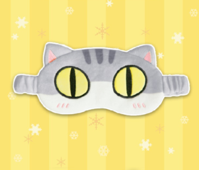【瓜子眼罩】如果历史是一群喵官方周边午睡眼罩卡通遮光护眼动漫