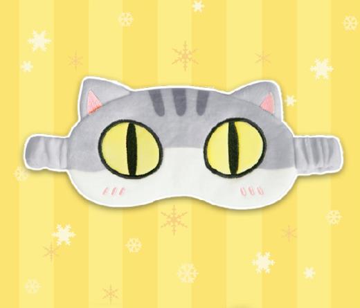 【瓜子眼罩】如果历史是一群喵官方周边午睡眼罩卡通遮光护眼动漫 商品图0