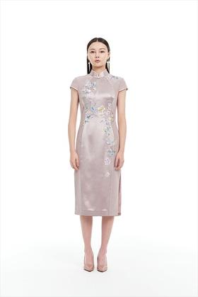 蔓楼兰  黛音旗袍