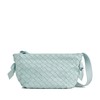 【包税】预售 Bottega Veneta/葆蝶家 22春夏新款TIE系列 女士水洗青色Intrecciato编织羊皮革单肩手提包690503V1FG13902 商品缩略图0