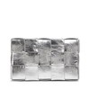 【包税】Bottega Veneta/葆蝶家 22春夏新款CASSETTE系列 女士银色Intreccio编织层压羊皮革斜挎单肩包578004V1H018101 商品缩略图3