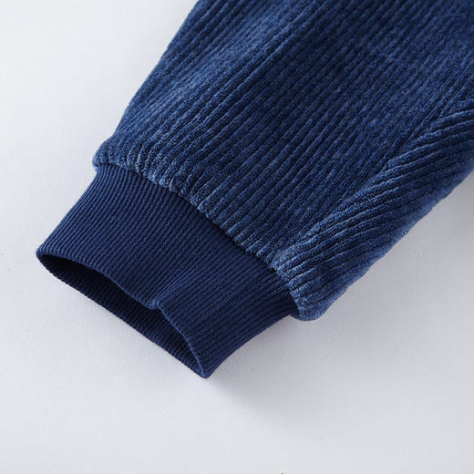 英氏-童衣类（冬）E1连针PP裤中牛仔蓝100CM 商品图4