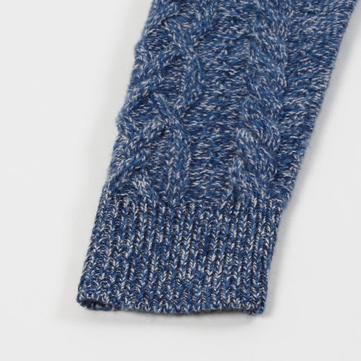 METTE羊绒世家2021年女圆领100%山羊绒加厚圆领套头修身针织毛衣 商品图5