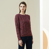METTE羊绒世家2021年女圆领100%山羊绒加厚圆领套头修身针织毛衣 商品缩略图2