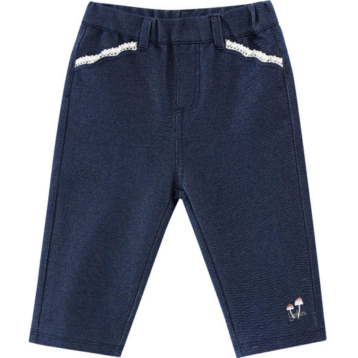 英氏女童裤子宝宝长裤超萌百搭休闲裤22年春秋新品YRKCJ12136A 商品图7