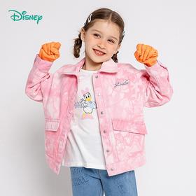迪士尼童装女童甜美米妮时尚牛仔外套潮春新品