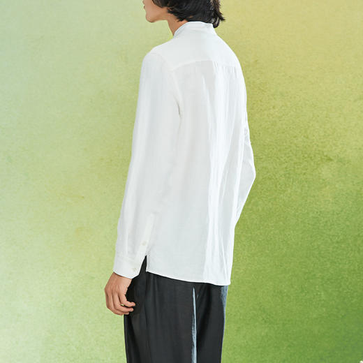 TANGY Collection/天意精品2022年春夏新品商务麻粘休闲款男装上衣 商品图2