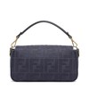 【包税】FENDI/芬迪 21秋冬新款BAGUETTE系列 女士中号深蓝色帆布老花印花磁扣翻盖开合斜跨单肩手提包8BR600AC9OF19PO 商品缩略图3