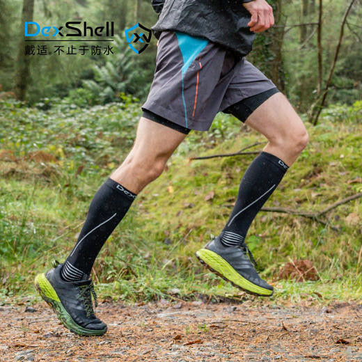DexShell 戴适 男女 高筒 机能防水透湿压力越野袜 商品图3