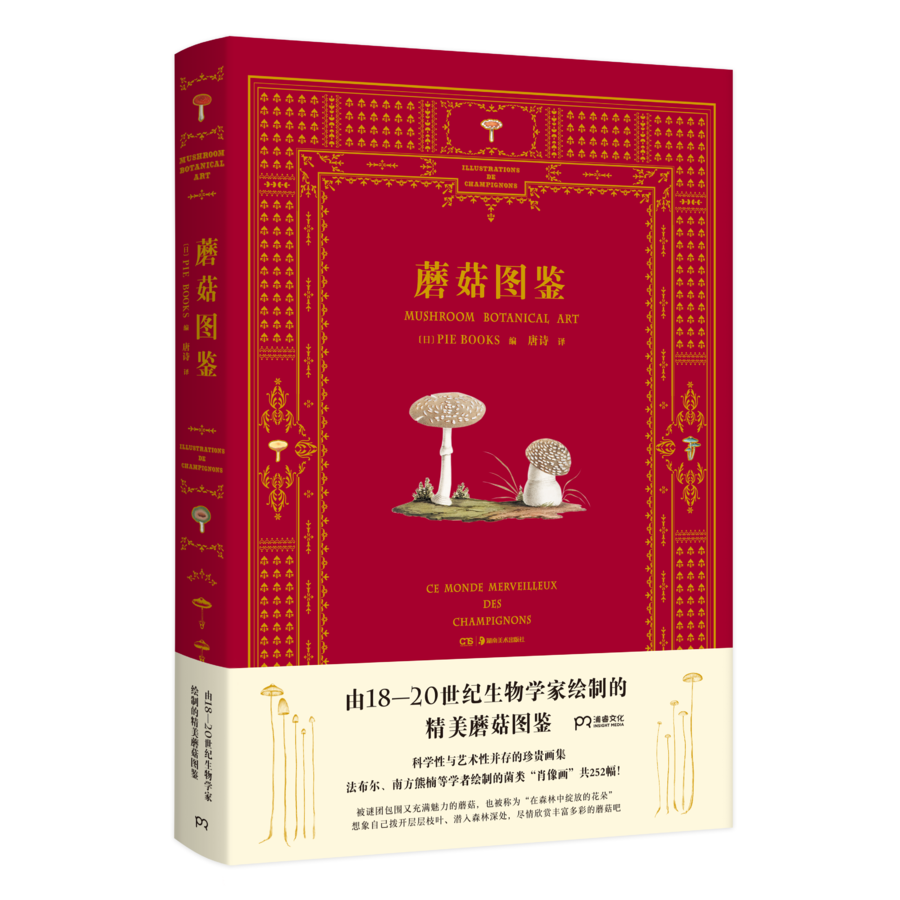 蘑菇图鉴 礼盒装 令人惊叹的绝美蘑菇 一场光怪陆离的视觉盛宴 蘑菇图鉴 礼盒装 令人惊叹的绝美蘑菇 一场光怪陆离的视觉盛宴