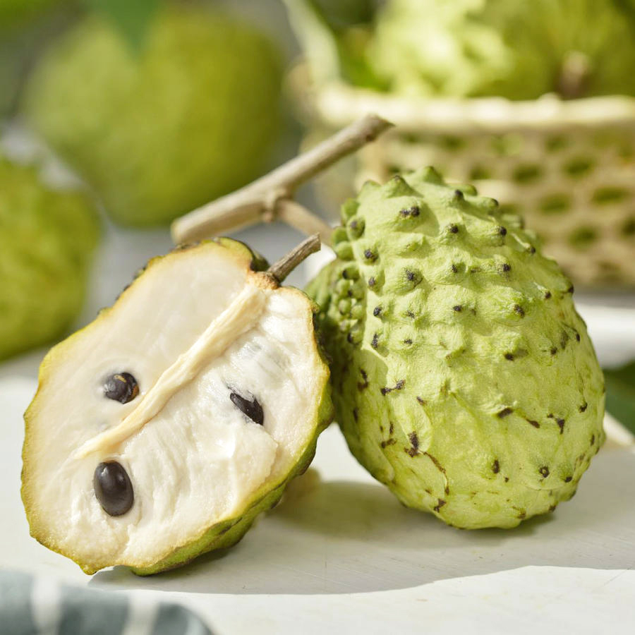 『攀枝花凤梨释迦果』纯甜肉厚 嫩滑雪白