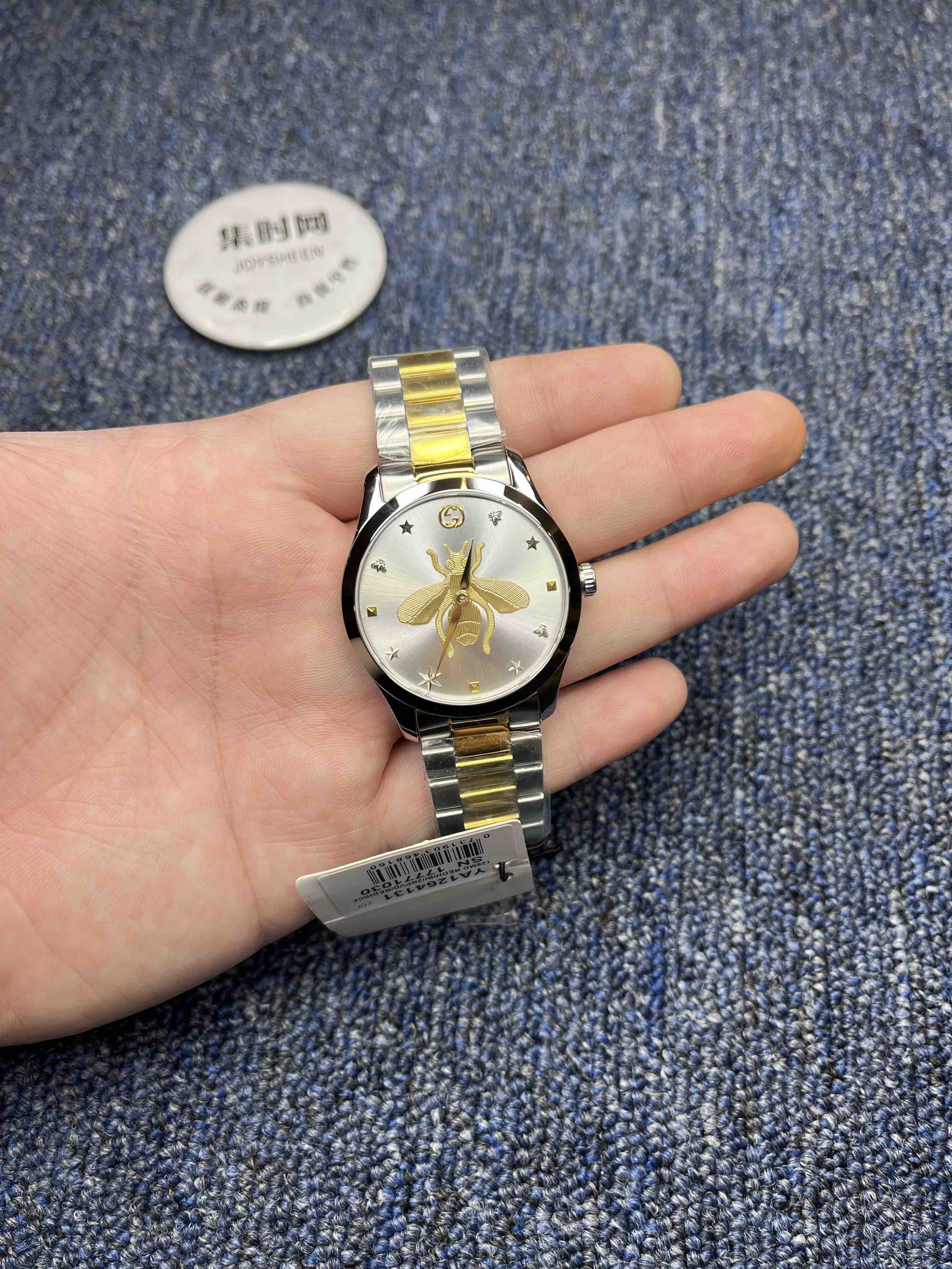 原单品质 古驰 专柜新蜜蜂面情侣腕表