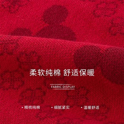 迪士尼童装女童连衣裙中国风米奇长袖连衣裙恭贺新禧新年款春新品221Q768 商品图9