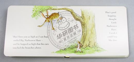 猜猜我有多爱你 英文原版 Guess How Much I Love You 25周年纪念版 英文版进口原版儿童英语睡前读物 精装纸板书 商品图2