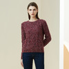 METTE羊绒世家2021年女圆领100%山羊绒加厚圆领套头修身针织毛衣 商品缩略图1