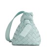 【包税】预售 Bottega Veneta/葆蝶家 22春夏新款TIE系列 女士水洗青色Intrecciato编织羊皮革单肩手提包690503V1FG13902 商品缩略图1