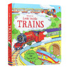 尤斯伯恩看里面系列 揭秘火车 英文原版 Usborne Look Inside Trains 纸板翻翻书 交通工具科普 英文版进口原版英语书籍 商品缩略图0