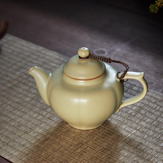 东道汝窑｜小葵茶组（粉青） 商品图1