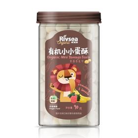 禾泱泱 有机小小蛋酥-草莓香蕉味