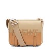 【包税】LOEWE/罗意威 21秋冬新款Signature系列 男士XS款暖沙色/Creta色帆布配皮单肩斜挎邮差包0010651016 商品缩略图0
