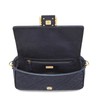 【包税】FENDI/芬迪 21秋冬新款BAGUETTE系列 女士中号深蓝色帆布老花印花磁扣翻盖开合斜跨单肩手提包8BR600AC9OF19PO 商品缩略图2