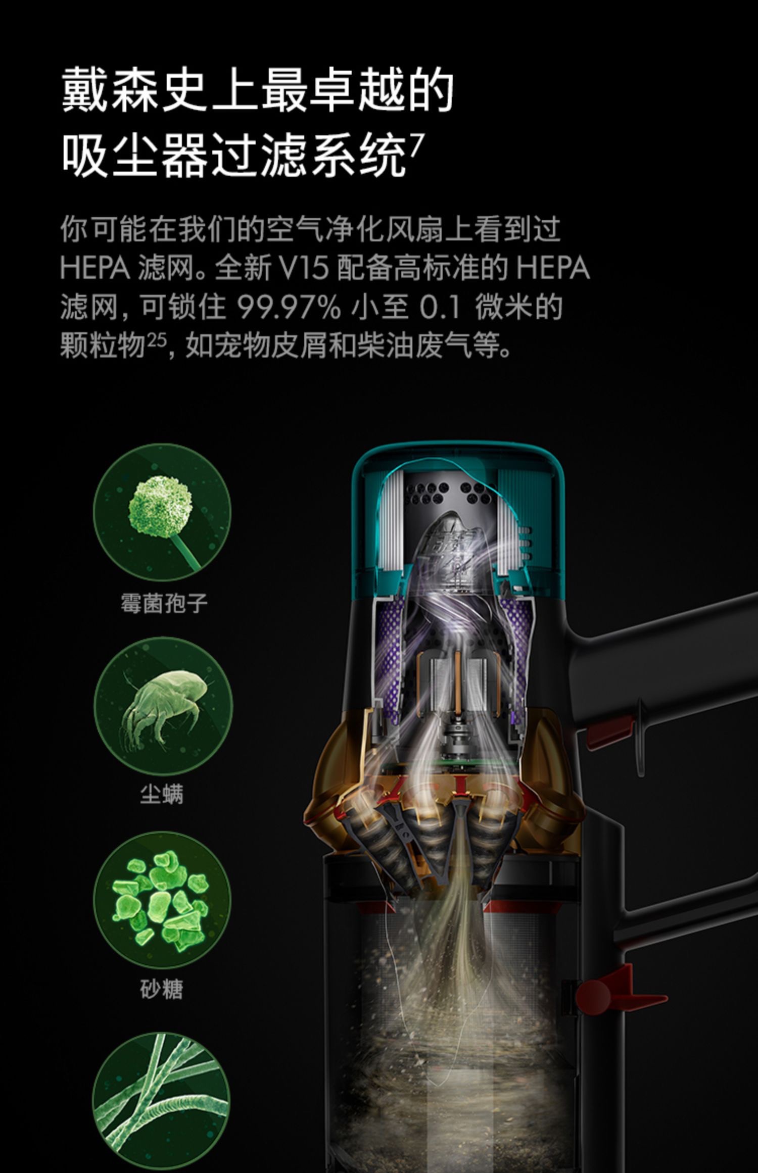 戴森吸尘器v11吸头介绍图片