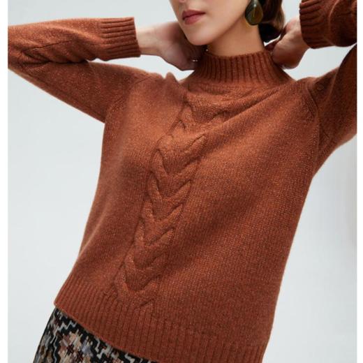 3楼 珍贝羊绒女式半高领上衣 商品图1