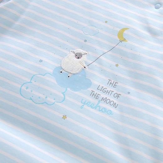 英氏-寝具类（冬）E1牧场粉厚不分腿睡袋晶粉L 商品图3