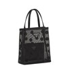 【包税】PRADA/普拉达 21年秋冬新款 女士小号黑色织物材质皮革提手波尔卡圆点图案网眼手提托特包1BG417_2DZ9_F0002_V_OOO 商品缩略图2