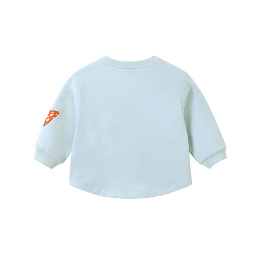 英氏女童休闲超萌长袖上衣宝宝圆领套头衫春季新品YRTAJ12104A 商品图1