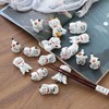 【积分兑换礼品】日式招财猫筷子架（1组5个） 商品缩略图3