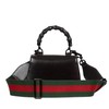 【包税】GUCCI/古驰 21秋冬新款 女士迷你黑色皮革附可拆卸肩带黑色竹节手柄单肩手提包68686410ODP1060 商品缩略图3