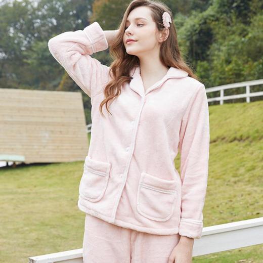 3楼 美标甜美可爱法兰绒秋冬舒适家居服 商品图2