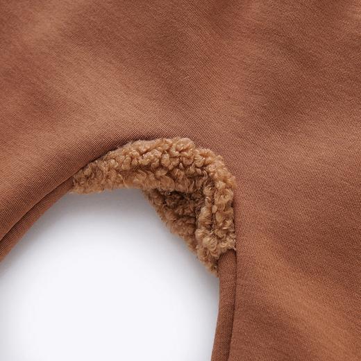 英氏-童衣类（冬）E1连针PP裤奶茶啡100CM 商品图4