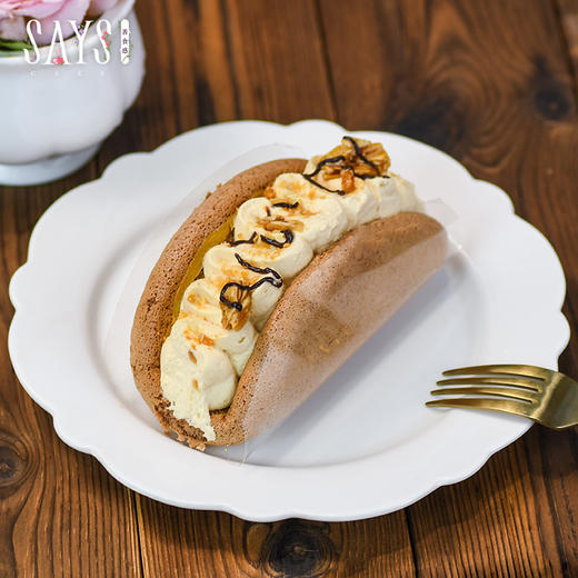 【历史商品】焦糖香蕉戚风抱抱卷【6个装86折】 商品图0