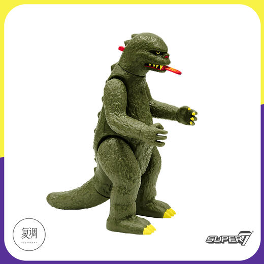 现货 Super7 哥斯拉 深绿版 Shogun Godzilla 复古 挂卡 商品图2