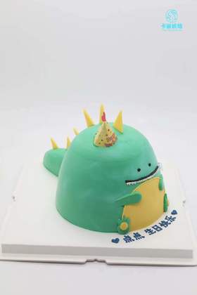 立体小恐龙蛋糕