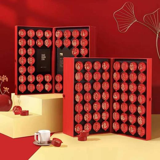 【外盒微瑕】小罐茶百福限定礼云南特级普洱熟茶茶叶礼盒装100罐400g限时送小罐茶茶具一套 商品图2