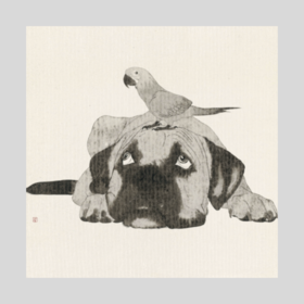 李军 | 《Face To  —5b》 纸本水墨 60cm×60cm