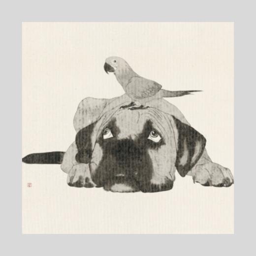 李军 | 《Face To  —5b》 纸本水墨 60cm×60cm 商品图0