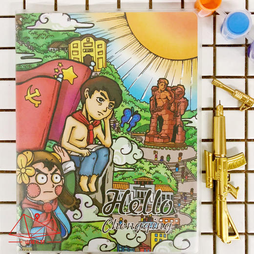 重笔记本/重庆原创伴手礼/旅游纪念品 商品图3