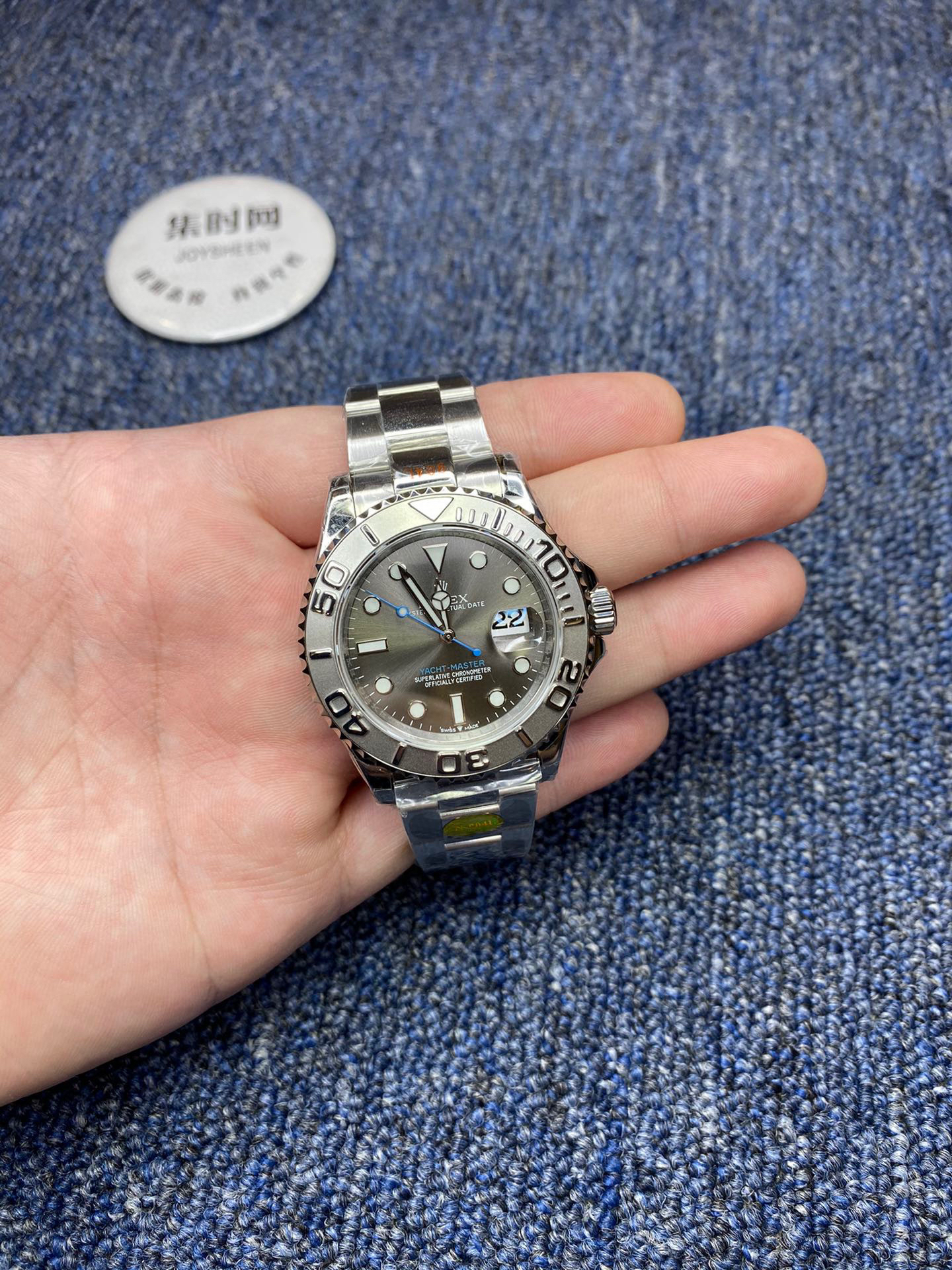 劳力士游艇名仕 灰游艇 yacht-master超级进口904l游艇40mm系列