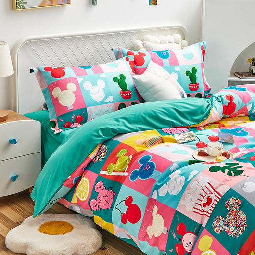 TY 迪士尼·柔肤棉四件套（花型：米奇趣多多）DJM19-2023C /200x230cm【鲜享3.0】 商品图2