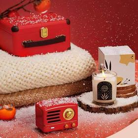 【已下架】猫王小王子OTR蓝牙便携音箱乐逅香氛冬日限定款[福利品]