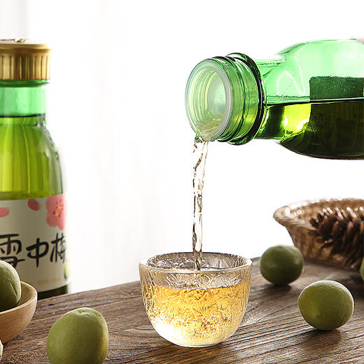 韩国雪中梅酒青梅味利口酒375ml/010767 低度洋酒口感柔和细腻 商品图1