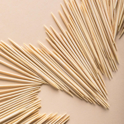 茶花 细韧双头竹牙签 商品图4