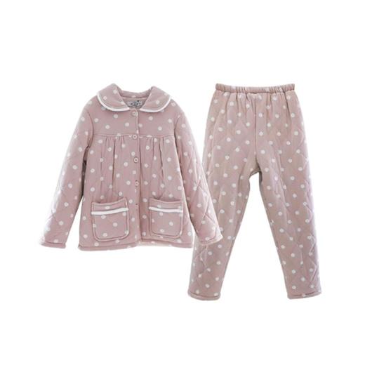 3楼 美标波点印花软绵绵可爱不臃肿家居服45547 商品图5