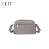 莱夫帆布单肩包女简约大容量双主袋斜挎包百搭枕头包F031644D4 大象灰 商品缩略图4