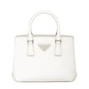 【包税】PRADA/普拉达 21年秋冬新款Galleria系列 女士白色Saffiano皮革附徽标印花可拆卸调节编织肩带手提单肩包1BA296_NZV_F02EO_V_V21 商品缩略图0